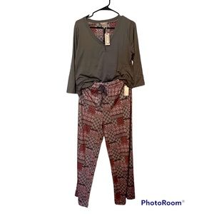 Ink+Ivy long sleeves Pajama set